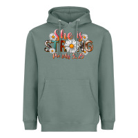 Sage Western She Is Strong Heavyweight Hoodie - LillyAllenDesigns