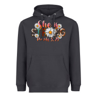 Smoke Western She Is Strong Heavyweight Hoodie - LillyAllenDesigns