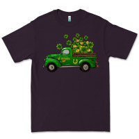 Plum st patricks truck shamrock horseshoe gold Premium Tee - RanaPortraitStore