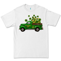White st patricks truck shamrock horseshoe gold Premium Tee - RanaPortraitStore