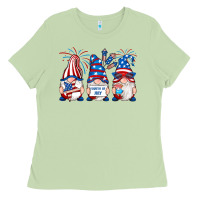 Matcha fourth of july gnomes Ladies Tee - RanaPortraitStore