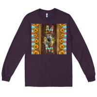 Plum Western Hampshire Sheep Mom Long Sleeve Tee - LillyAllenDesigns