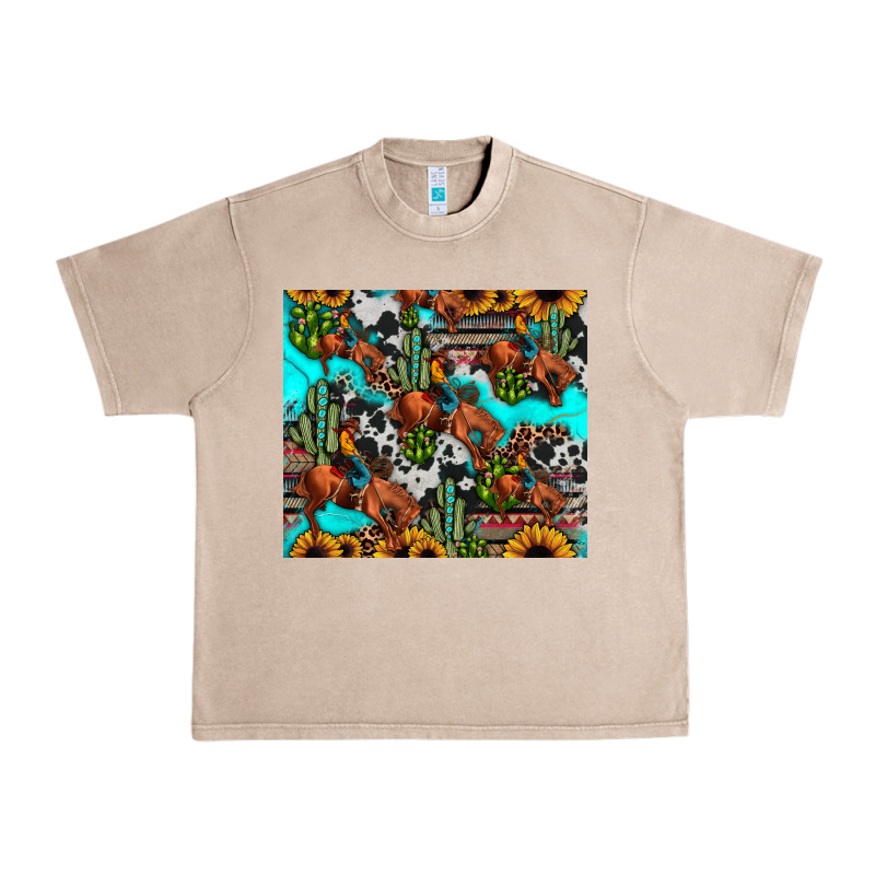 Rodeo Cowboy Tumbler Urban Heavy Tee by JahusDesignShop | Teevron