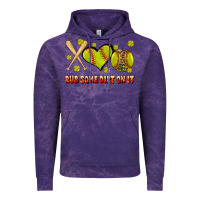 Cloud Purple rub some dirt on it softball Vintage Hoodie - JahusDesignShop