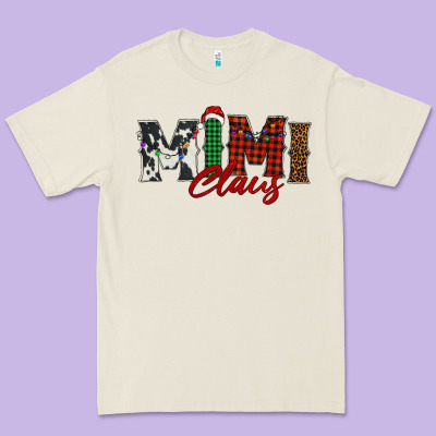 Mimi Claus Premium Tee Designed By Barkaloodesign