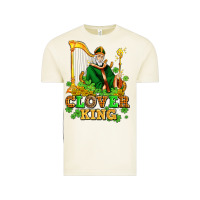 Vintage Arctic st patricks clover king  with shamrocks Vintage Tee - AdoDesignShop