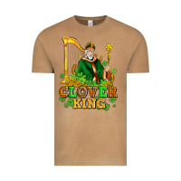 Vintage Camel st patricks clover king  with shamrocks Vintage Tee - AdoDesignShop