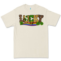Bone st patricks shamrock gold with rainbow Premium Tee - RanaPortraitStore