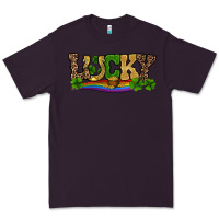 Plum st patricks shamrock gold with rainbow Premium Tee - RanaPortraitStore