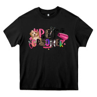Black pet groomer Heavy Core Tee - Zillion Design Studio