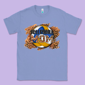 Volleyball Mom Classic Tee Designed By Adodesignshop