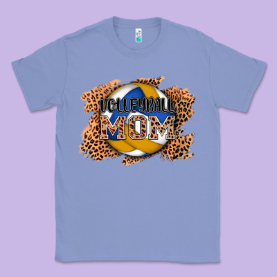 Volleyball Mom Classic Tee Designed By Adodesignshop