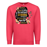 Cardinal black woman silhouette Premium Sweatshirt - Artiststas