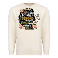 Sandshell black woman silhouette Premium Sweatshirt - Artiststas
