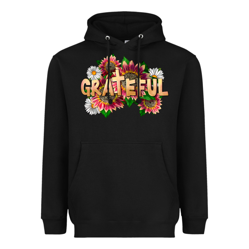 Grateful Religious Heavyweight Hoodie by LillyAllenDesigns | Teevron