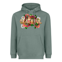 Sage Grateful Religious Heavyweight Hoodie - LillyAllenDesigns