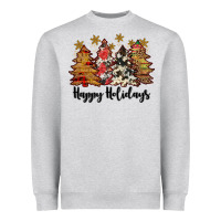 Happy Holidays Heavyweight Sweatshirt | Teevron