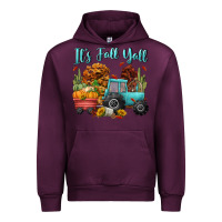 Mauve Wine its fall yall Urban Hoodie - CowGirlArtShop