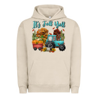 Pigment French Oak its fall yall Urban Hoodie - CowGirlArtShop
