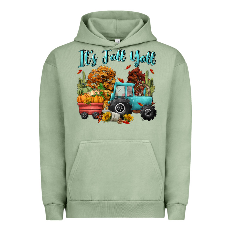 Its Fall Yall Urban Hoodie by CowGirlArtShop | Teevron