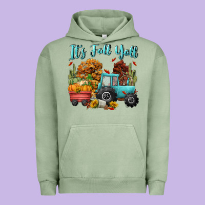 Its Fall Yall Urban Hoodie Designed By Cowgirlartshop
