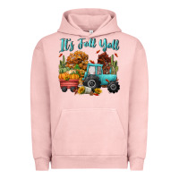 Pigment Salmon its fall yall Urban Hoodie - CowGirlArtShop