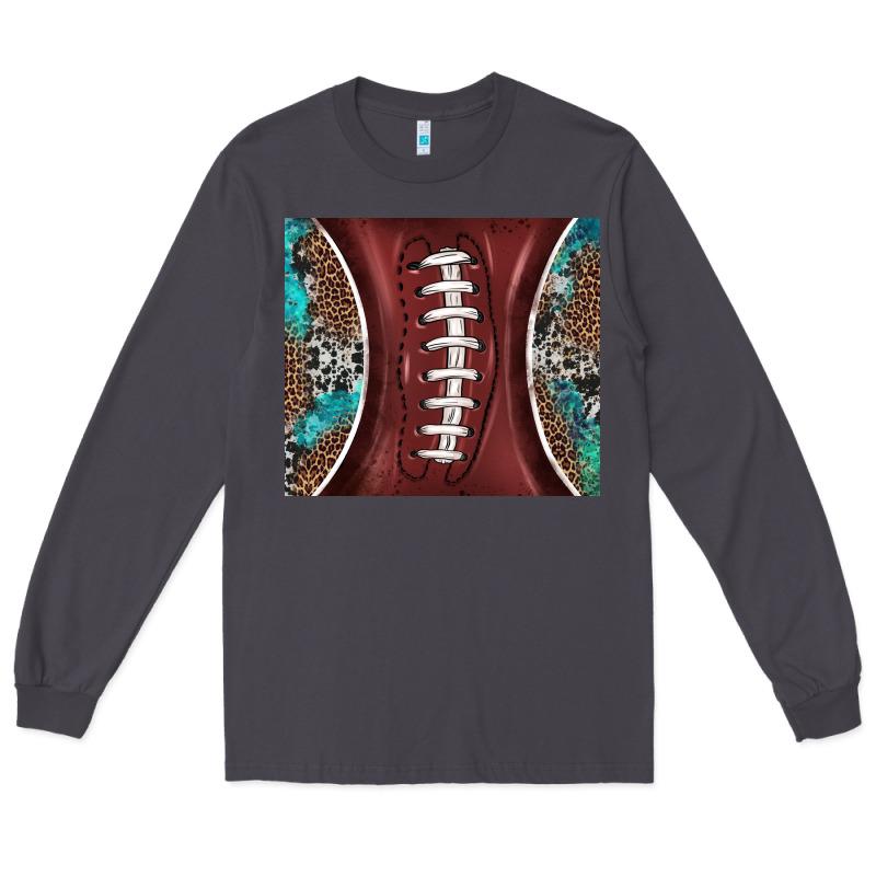 Western Pattern And American Football Long Sleeve Tee by BarkalooDesign | Teevron