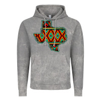 Cloud Rock Texas Map With Aztec Background Vintage Hoodie - JahusDesignShop