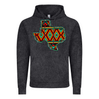 Vintage Arctic Texas Map With Aztec Background Vintage Hoodie - JahusDesignShop