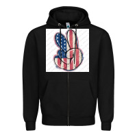 Black small business filigran Zipper Hoodie - MaliasSmallBusiness