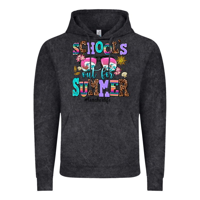 School's Out For Summer Teacherlife Vintage Hoodie by AdoDesignShop | Teevron