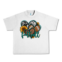 Lunar Rock football hearts Urban Heavy Tee - Jasminsmagicworld