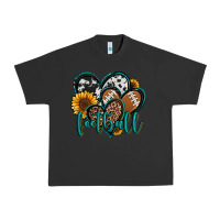 Pigment Black football hearts Urban Heavy Tee - Jasminsmagicworld
