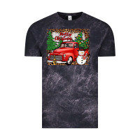 Cloud Black merry christmas Vintage Tee - JahusDesignShop