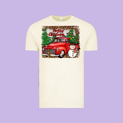 Merry Christmas Vintage Tee Designed By Jahusdesignshop