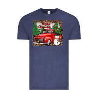Vintage Denim merry christmas Vintage Tee - JahusDesignShop