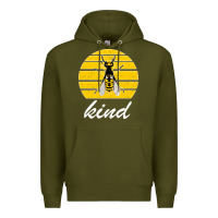 Army Green Bee Kind Premium Hoodie - Bettercallsaul