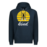 Navy Bee Kind Premium Hoodie - Bettercallsaul