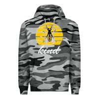 Slate Camo Bee Kind Premium Hoodie - Bettercallsaul