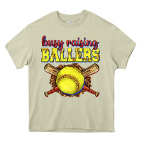Mossy busy raising ballers softball Heavy Core Tee - texasbilliewilder