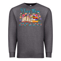 Charcoal Heather i love them thick and spicy Premium Sweatshirt - Artiststas