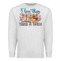 Oatmeal Heather i love them thick and spicy Premium Sweatshirt - Artiststas