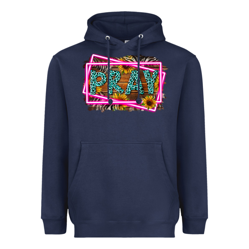 Western Pray Religious Heavyweight Hoodie by LillyAllenDesigns | Teevron