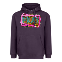 Plum Western Pray Religious Heavyweight Hoodie - LillyAllenDesigns