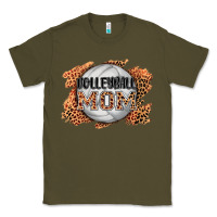 Army Green volleyball mom Classic Tee - AdoDesignShop