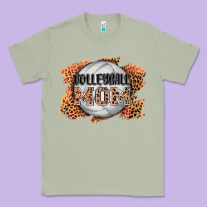 Volleyball Mom Classic Tee Designed By Adodesignshop