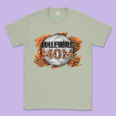 Volleyball Mom Classic Tee Designed By Adodesignshop