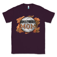 Plum volleyball mom Classic Tee - AdoDesignShop