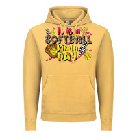 Vintage Mustard it is a softball kinda day Vintage Hoodie - JahusDesignShop