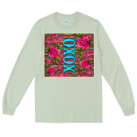 Matcha xoxo valentine's day pink roses and hearts Long Sleeve Tee - Jasminsmagicworld